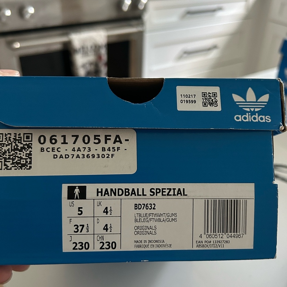 Worn once - ADIDAS Handball Spezial Suede Leather Sneakers - Picture 12 of 12